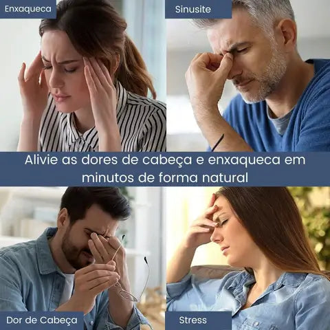 Touca Anatômica Para Aliviar Enxaqueca - AliviMax