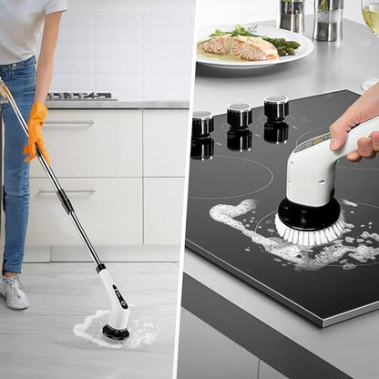 Cepillo eléctrico de limpieza 9 en 1 multifuncional recargable - CleanFlex