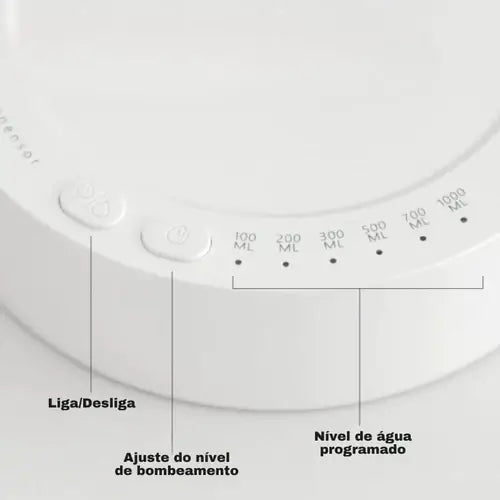 Dispensador Automático de Água Potável para Galões com Carregamento USB - PureMax