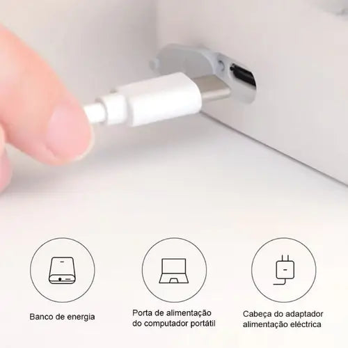 Dispensador Automático de Água Potável para Galões com Carregamento USB - PureMax