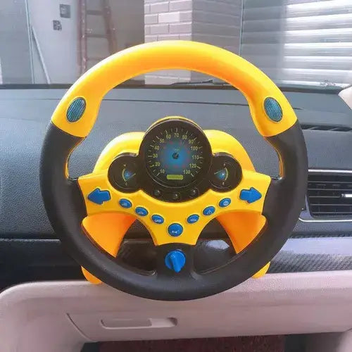 Volante interativo de brinquedo para crianças - Simulador de Direção