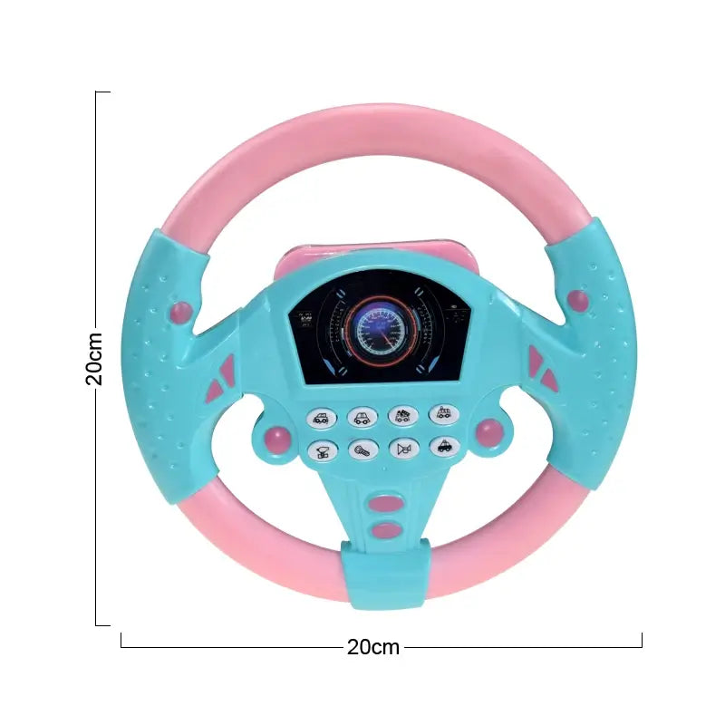Volante interativo de brinquedo para crianças - Simulador de Direção