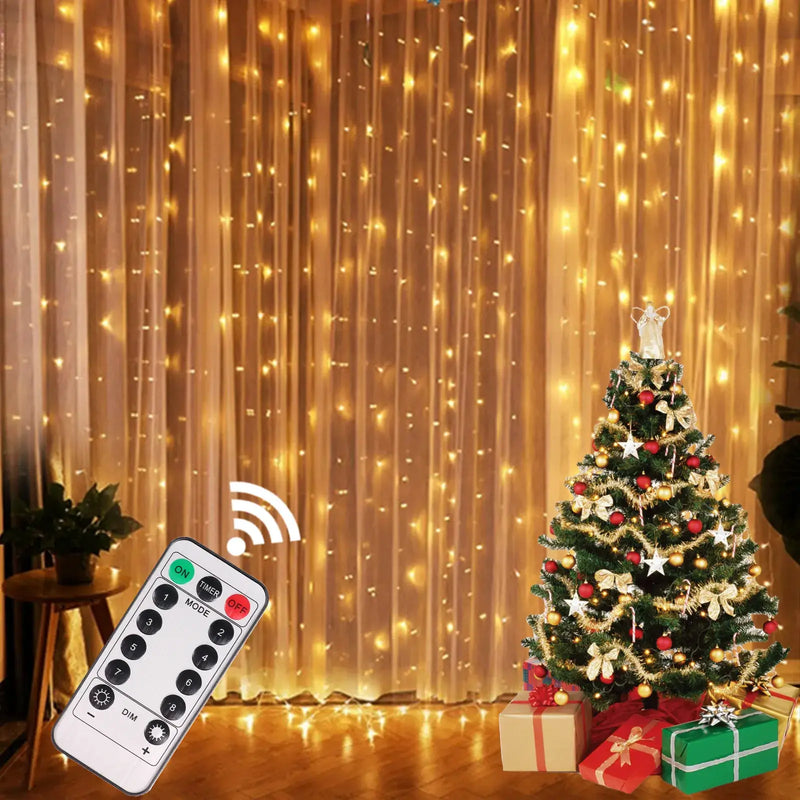 Cortina de Led para Natal