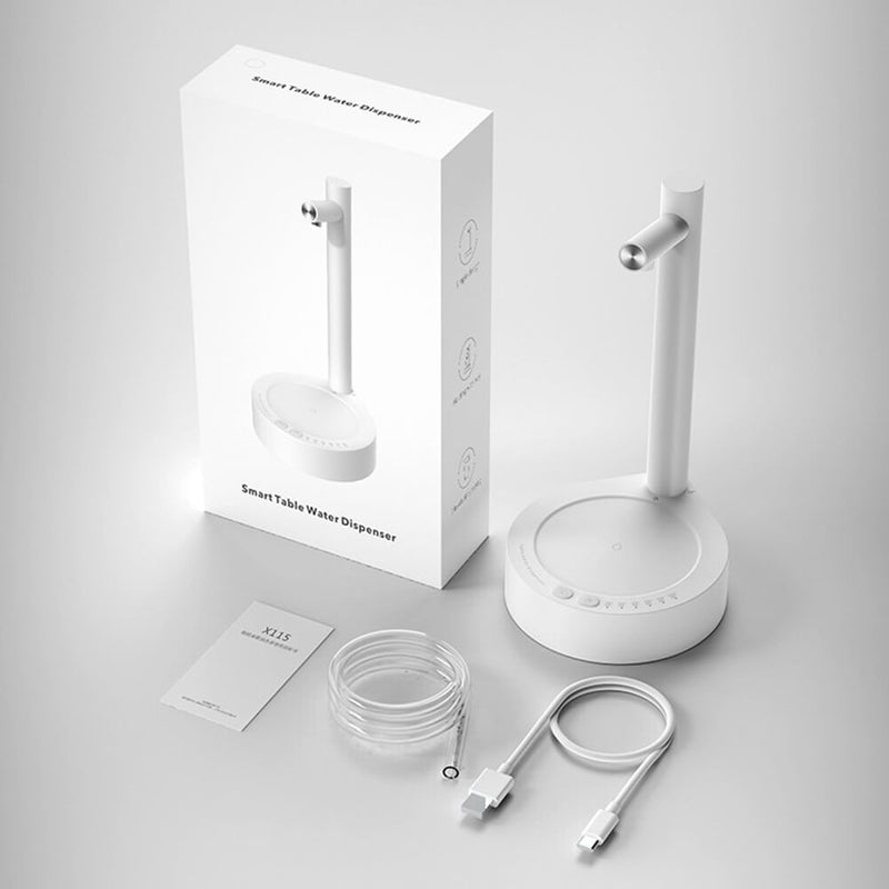 Dispensador Automático de Água Potável para Galões com Carregamento USB - PureMax