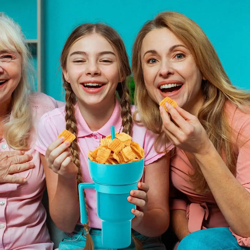 Copo Multifuncional Para Lanches 2 em 1