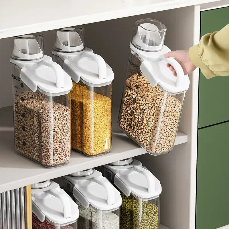 Kit de Potes para Armazenamento de Cereais