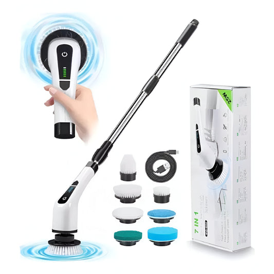 Cepillo eléctrico de limpieza 9 en 1 multifuncional recargable - CleanFlex