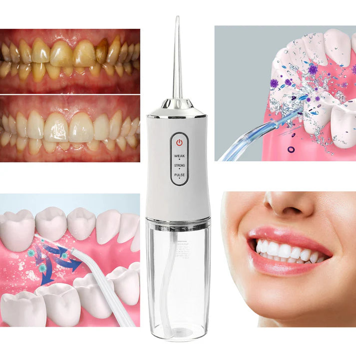 CleanJet Irrigador oral 🎁 + KIT DE BOQUILLAS GRATIS HOY
