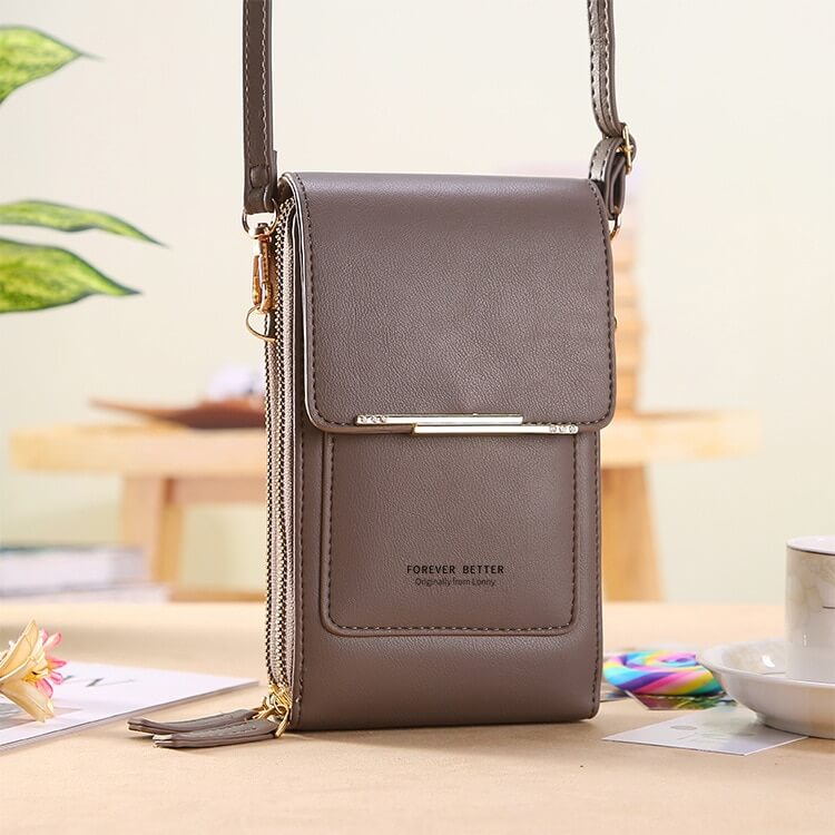 Bolsa Feminina de Couro Anti-Furto Forever Young
